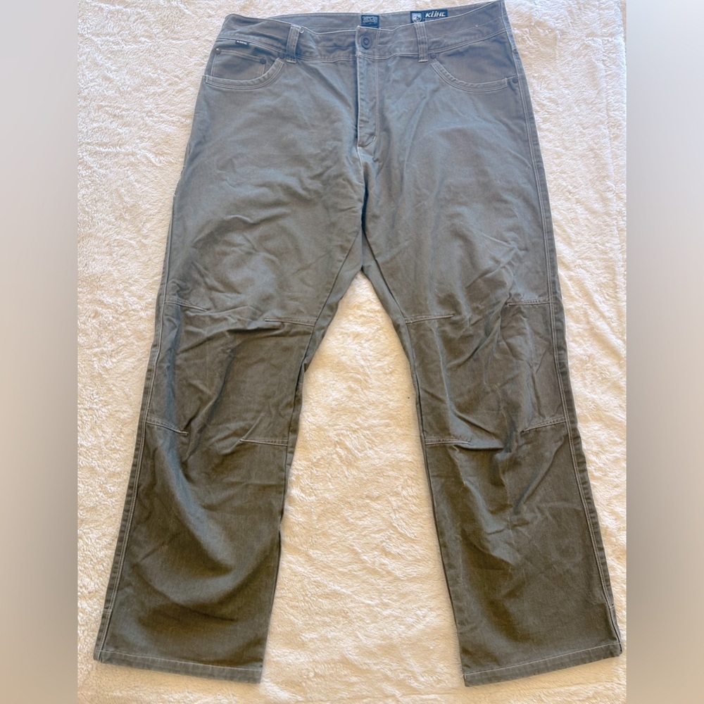 Men's Kuhl Rydr Pants 38x30 Olive Green